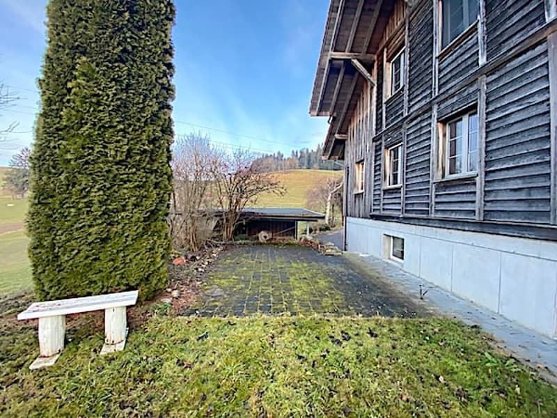 Ferme, Stöckli avec 2 appartements, sources, vue, soleil (13)