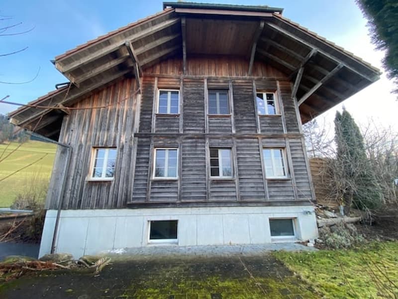 Ferme, Stöckli avec 2 appartements, sources, vue, soleil (10)