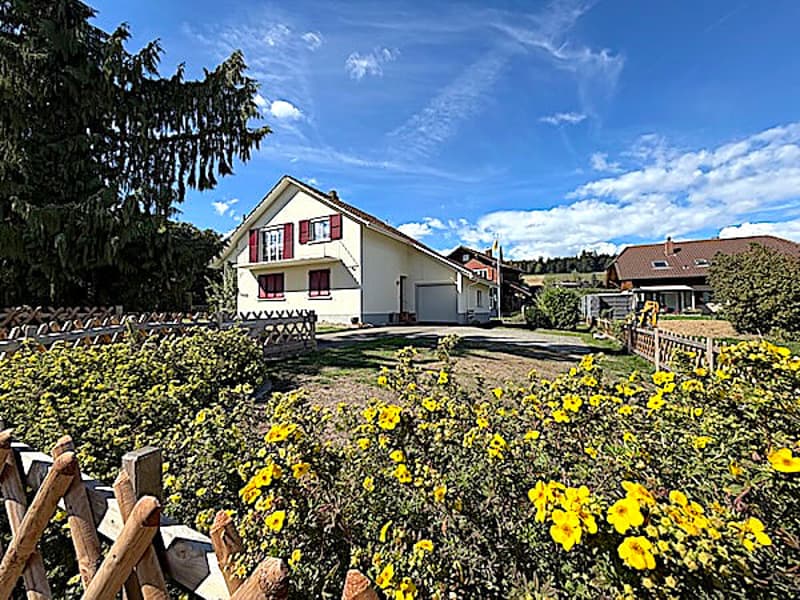 "Viu Platz zum läbe" - 4.5-Zimmer-EFH mit Garten und Cheminée in Melchnau (1)