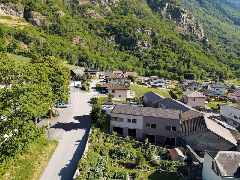 Nouvelle promotion "Les Hauts de Collonges" : 6 villas mitoyennes contemporaines de 4.5 pces (2)