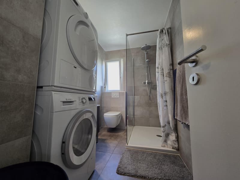 3.5 room apartment completely renovated + garage and parking space: immediate return! (5)