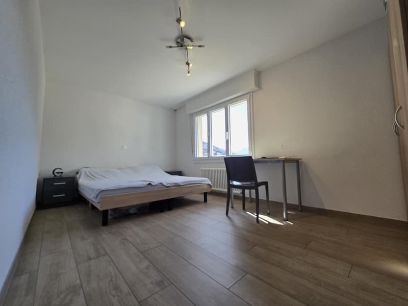 3.5 room apartment completely renovated + garage and parking space: immediate return! (6)