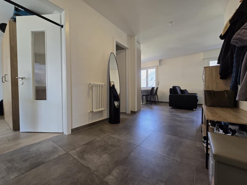 3.5 room apartment completely renovated + garage and parking space: immediate return! (4)