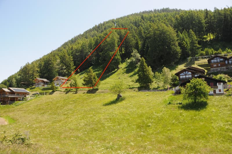 Buildable land Isérables (5 minutes from Haute-Nendaz) - Panoramic view - main residence (2)