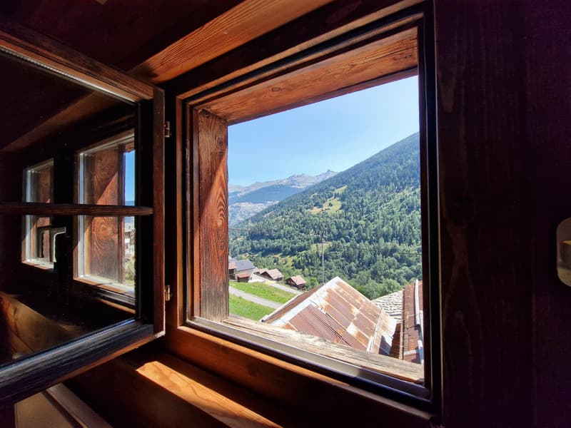 Vente aux étrangers possible - Appartement de charme avec terrasse et vue panoramique sur les Alpes (6)