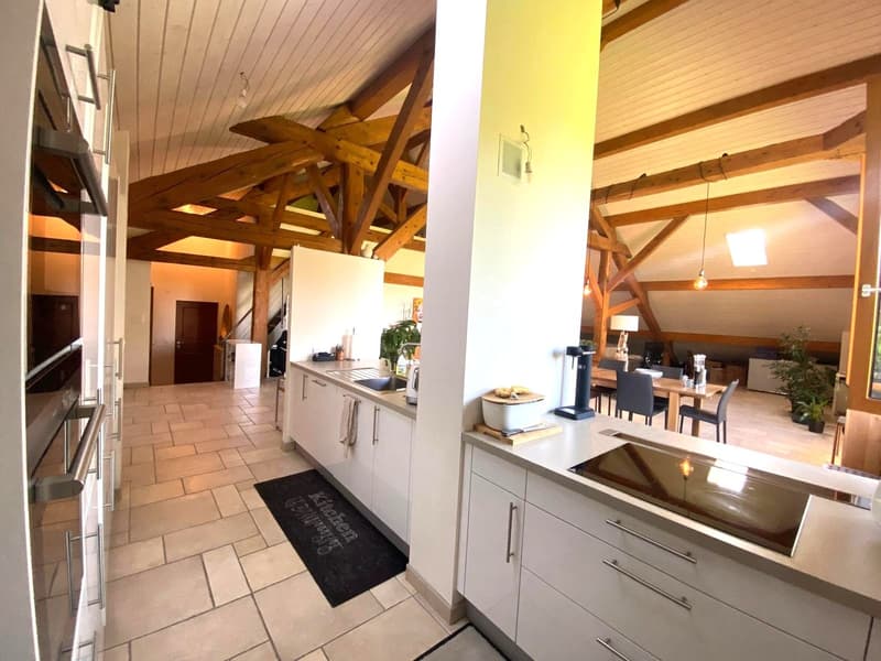 Charmant appartement de 6 pièces au dernier étage d'une ferme rénovée (3)