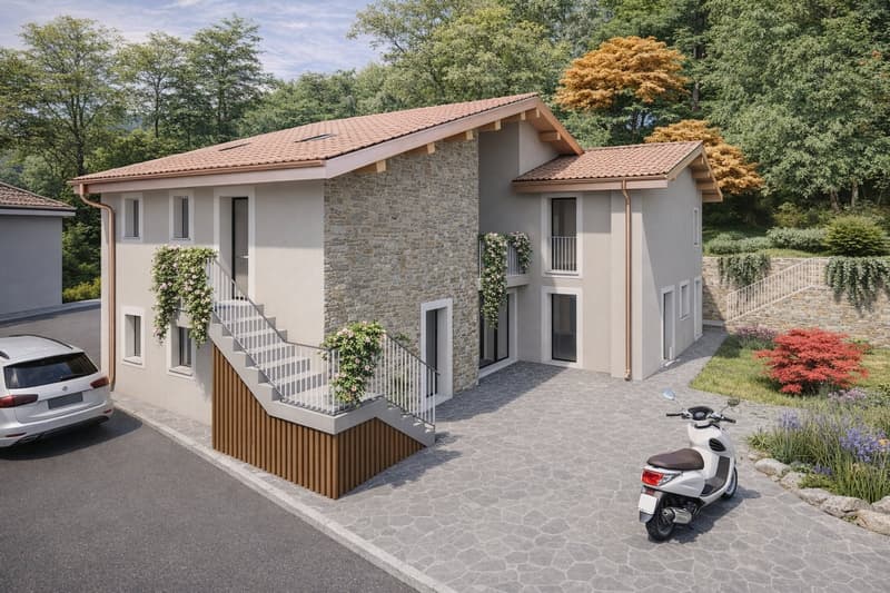 NUOVO PROGETTO RESIDENZIALE DI 3 UNITA' ABITATIVE (2)