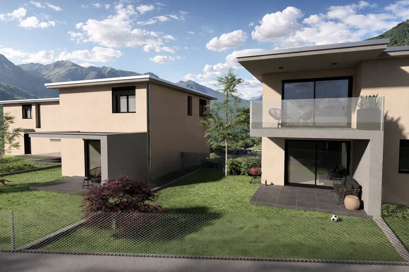 NUOVO PROGETTO: MODERNA CASA BIFAMILIARE (2)