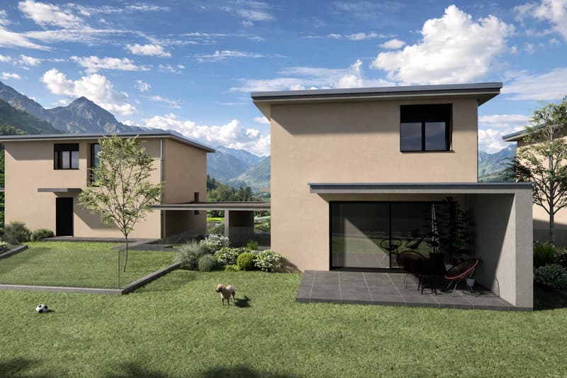 NUOVO PROGETTO: Moderna casa unifamiliare 4.5 locali con giardino (6)