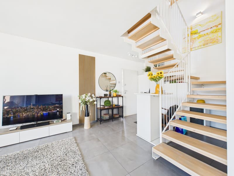 MERAVIGLIOSA CASA CONTIGUA CON GIARDINO E ROOFTOP-MÖGLICH ALS ZWEITWOHNSITZ (4)