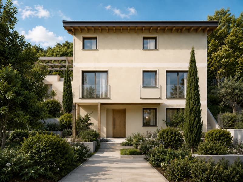 NUOVO PROGETTO: AMPIA CASA UNIFAMILIARE CON GIARDINO (1)