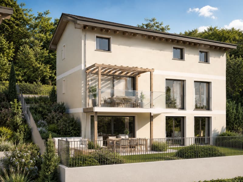 NUOVO PROGETTO: APPARTAMENTO DI 3,5 LOCALI CON GIARDINO ESCLUSIVO (1)