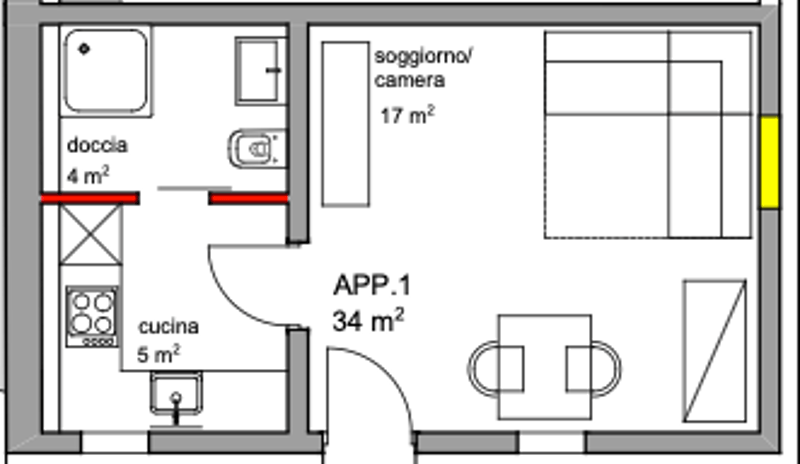 NEU 1,5 ZIMMER IN SIGIRINO – IDEAL ZUM WOHNEN ODER ALS INVESTITION (4)