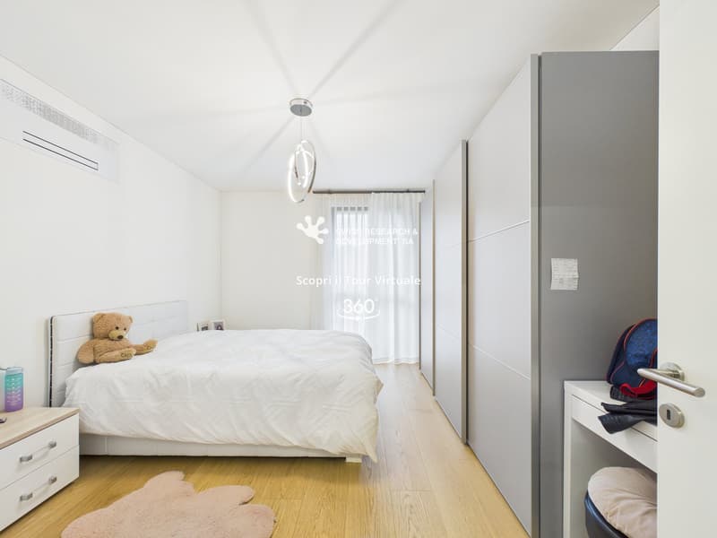 CONTEMPORANEO APPARTAMENTO DI 3,5 LOCALI CON AMPIA TERRAZZA E DOMOTICA INTEGRATA (16)