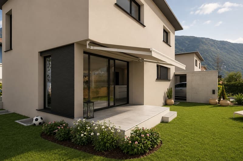 NUOVA COSTRUZIONE: CASA MONOFAMILIARE CON GIARDINO PRIVATO E DUE POSTI AUTO (2)