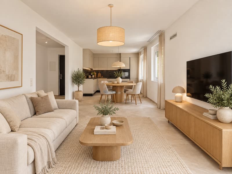 NUOVA CASA BIFAMILIARE CON DUE APPARTAMENTI INDIPENDENTI ,GIARDINO E BOX AUTO (7)