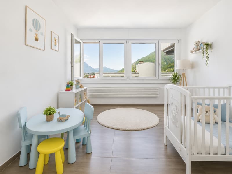 *NUOVO PREZZO* AMPIO E LUMINOSO ATTICO CON VISTA PANORAMICA SUI CASTELLI (16)