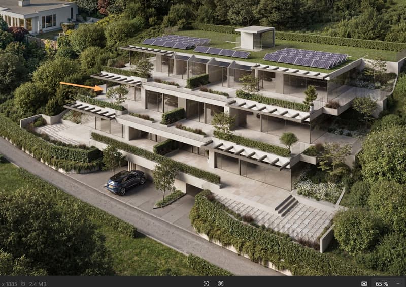 Neubau: 4.5-Zimmer-Terrassenwohnung, 160 m² - Wohnen am Sonnenhang (8)