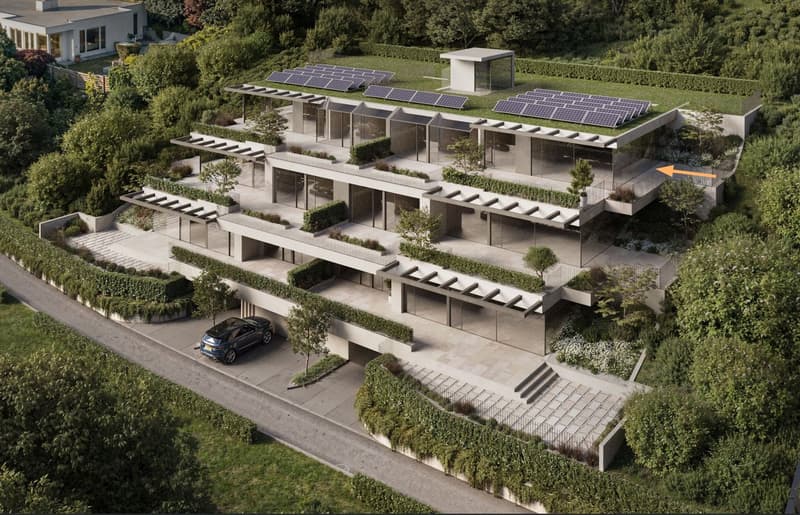 Neubau: 4.5-Zimmer-Terrassenwohnung, 144 m² - Wohnen am Sonnenhang (8)