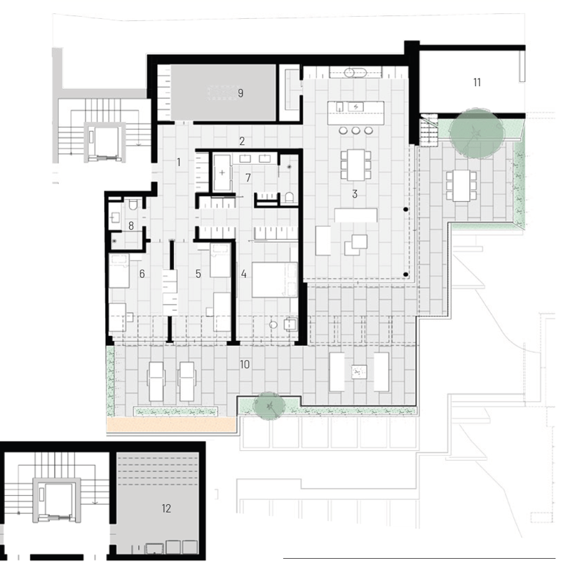 New build: 4.5-room terrace apartment, 144 m² - Living on the sunny slope (6)