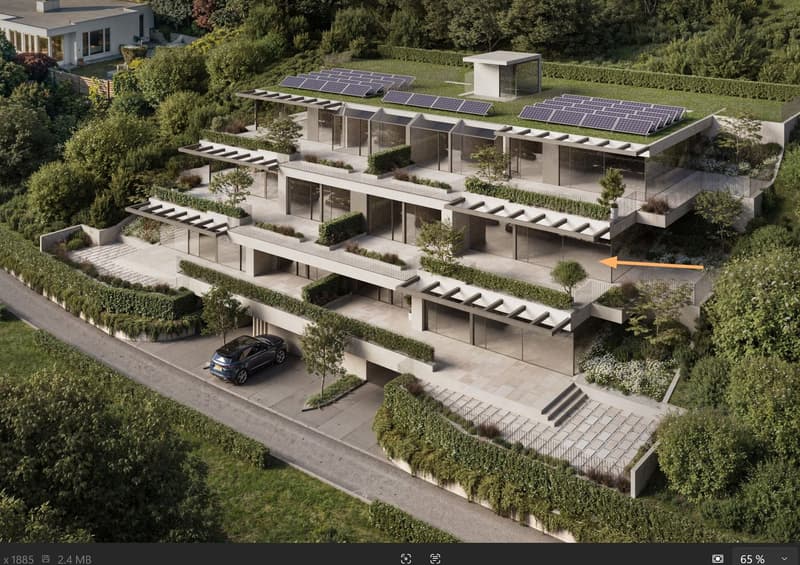 Neubau: 4.5-Zimmer-Terrassenwohnung, 160 m² - Wohnen am Sonnenhang (9)