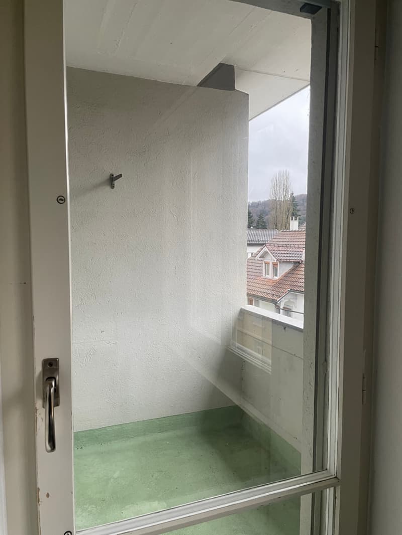 Balkon bei Küche