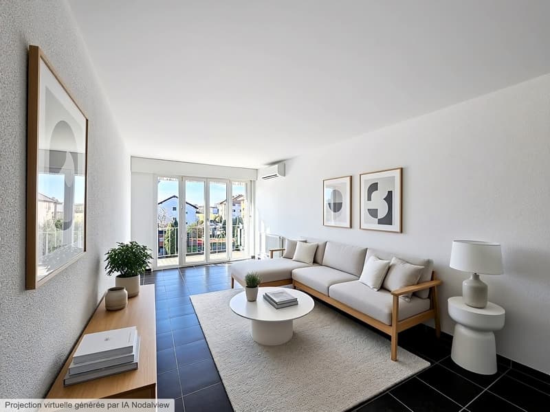 Ecublens, beautiful apartment on the top floor (3)