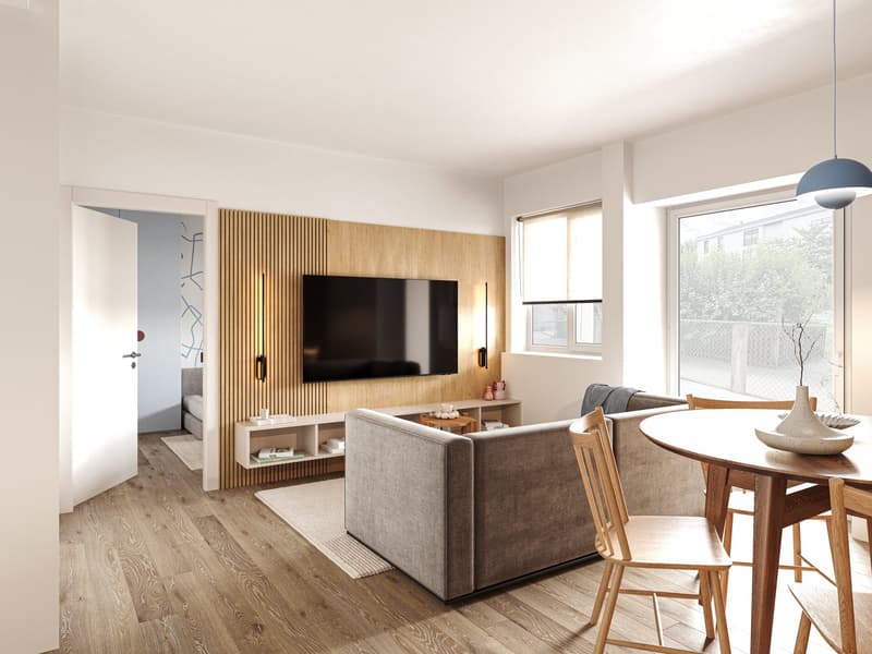 Charmant appartement de 3,5 pièces avec terrasse à Ecublens (4)