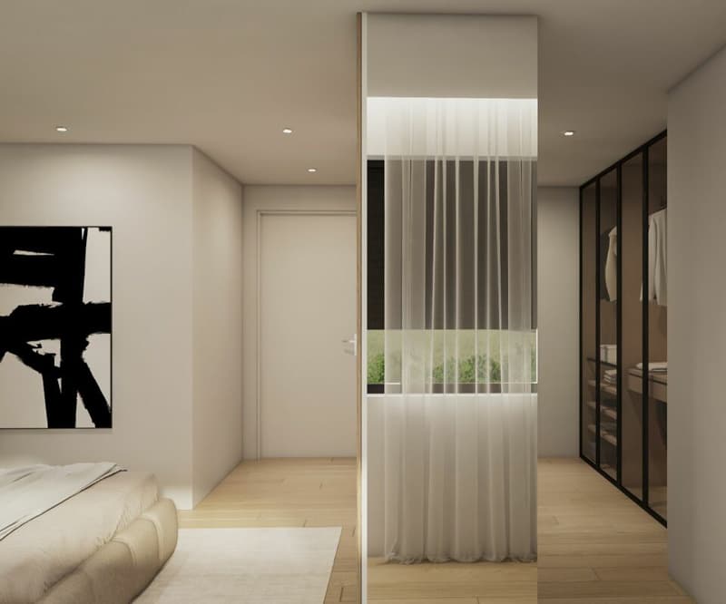 Moderne 5.5-Zimmer-Gartenwohnung mit Master Bedroom, Bad en Suite, Loggia & Balkon (14)