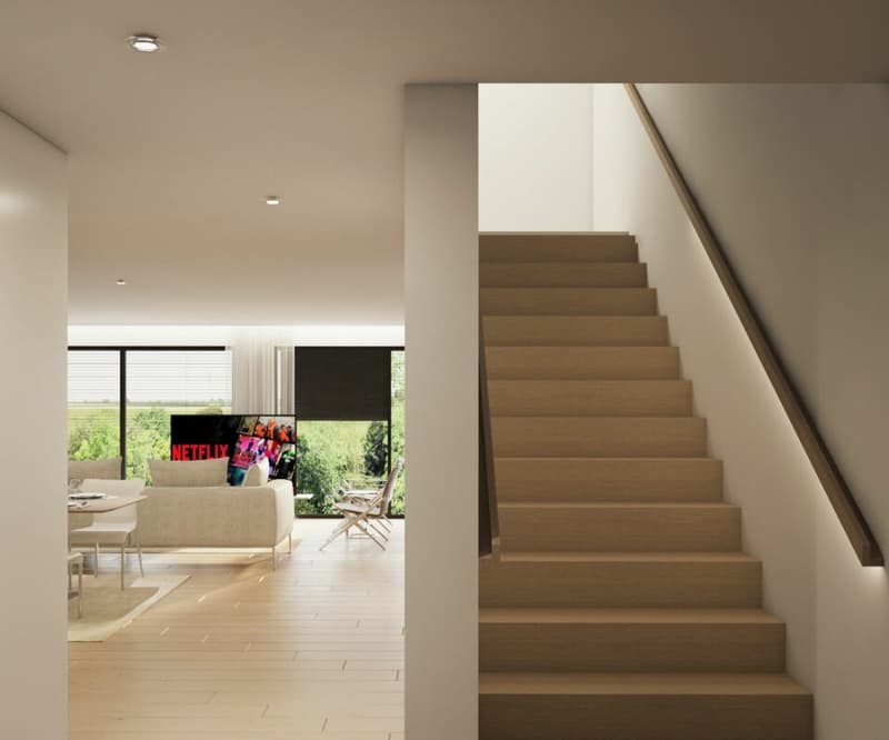 Appartamento giardino di 4,5 locali in stile maisonnette con terrazza, balcone e camera principale (12)