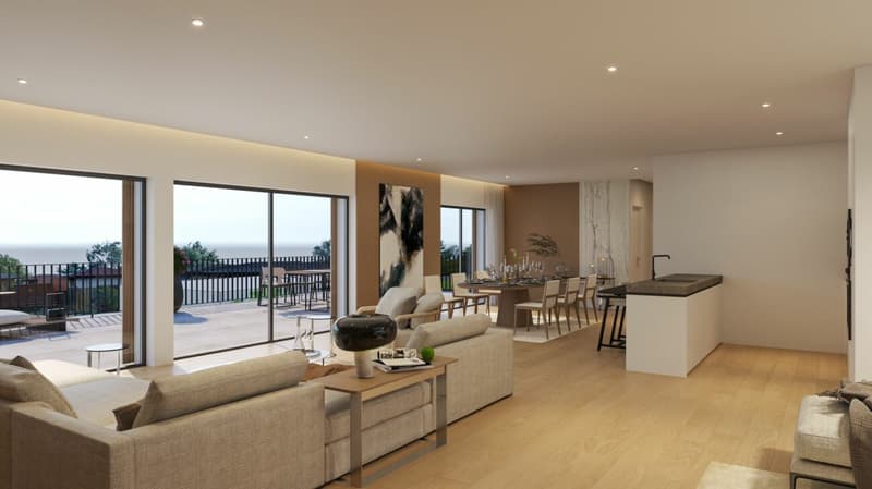 Modernes 4.5 Zimmer Penthouse mit 79m² Terrasse, Masterbedroom inkl. Bad en Suite (4)