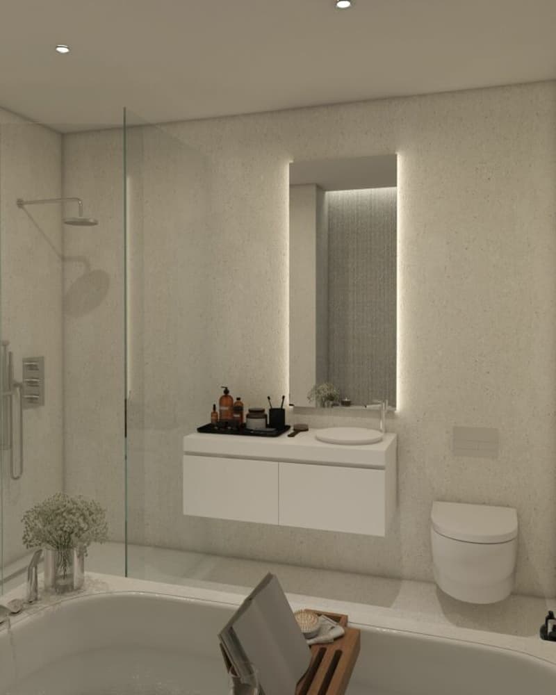 Modernes 4.5 Zimmer Penthouse mit 79m² Terrasse, Masterbedroom inkl. Bad en Suite (13)