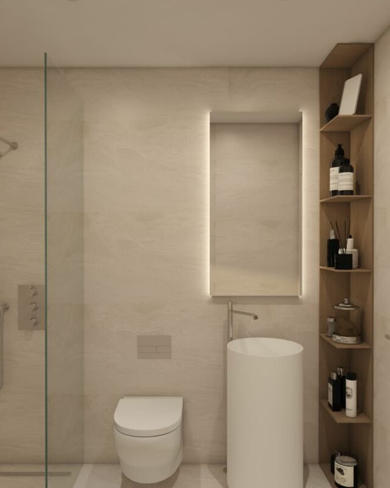 Modernes 4.5 Zimmer Penthouse mit 79m² Terrasse, Masterbedroom inkl. Bad en Suite (11)