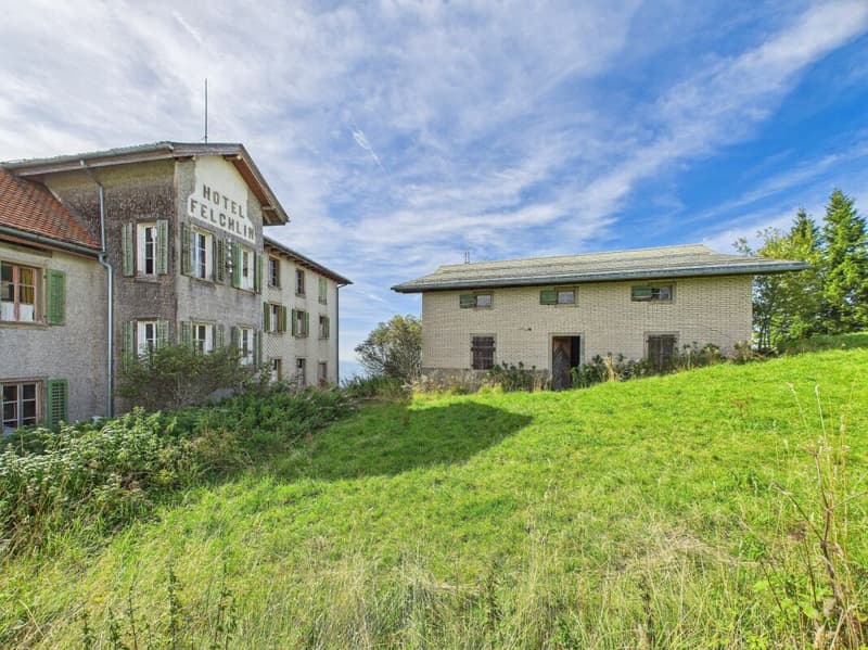 Hôtel Belle-Époque rencontre un terrain à bâtir rare - panorama alpin unique sur la Reine des Montagnes (32)