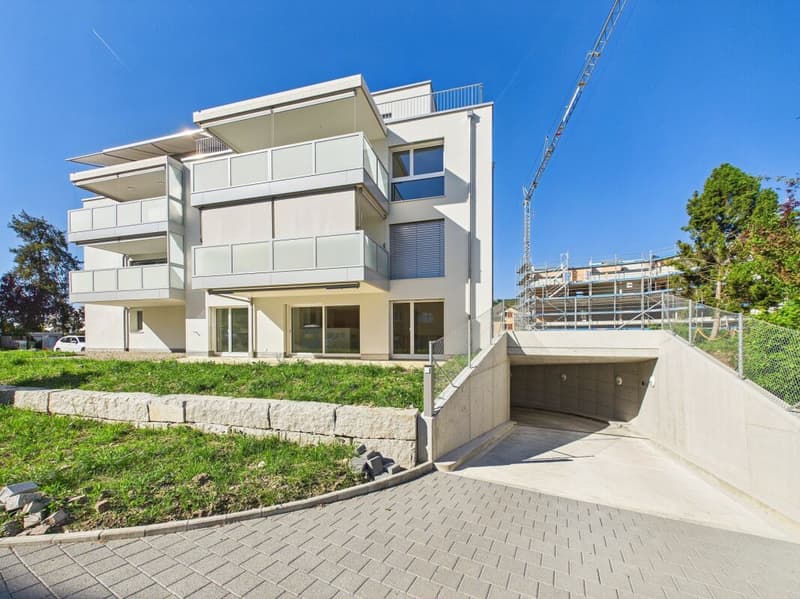 Newly built 4.5-room garden apartment with south-facing orientation in the center of Affoltern am Albis (14)