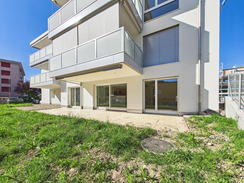 Newly built 4.5-room garden apartment with south-facing orientation in the center of Affoltern am Albis (1)