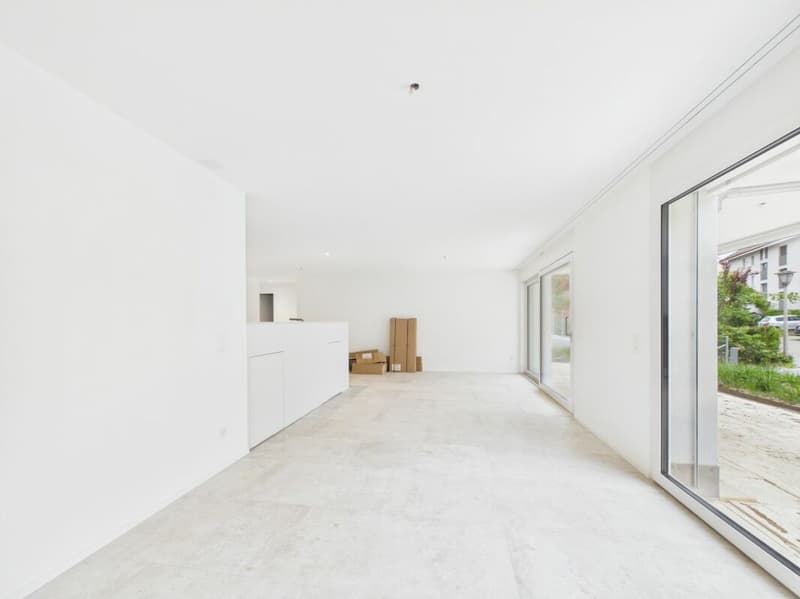 Newly built 4.5-room garden apartment with south-facing orientation in the center of Affoltern am Albis (3)