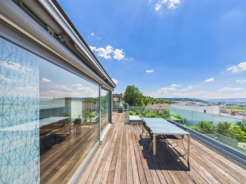 Exclusive 6.5-room maisonette apartment with Alpine panorama & 75 m² sun terrace (9)