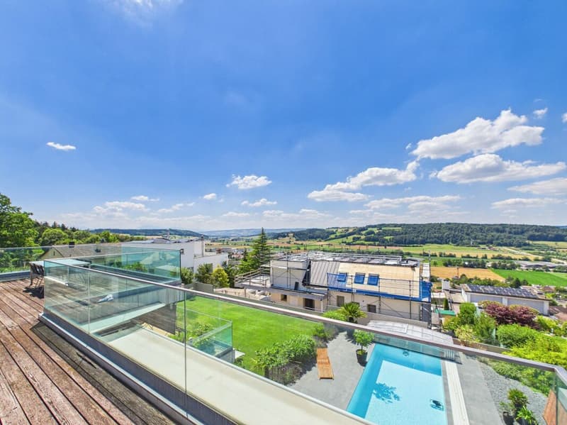 Exclusive 6.5-room maisonette apartment with Alpine panorama & 75 m² sun terrace (1)