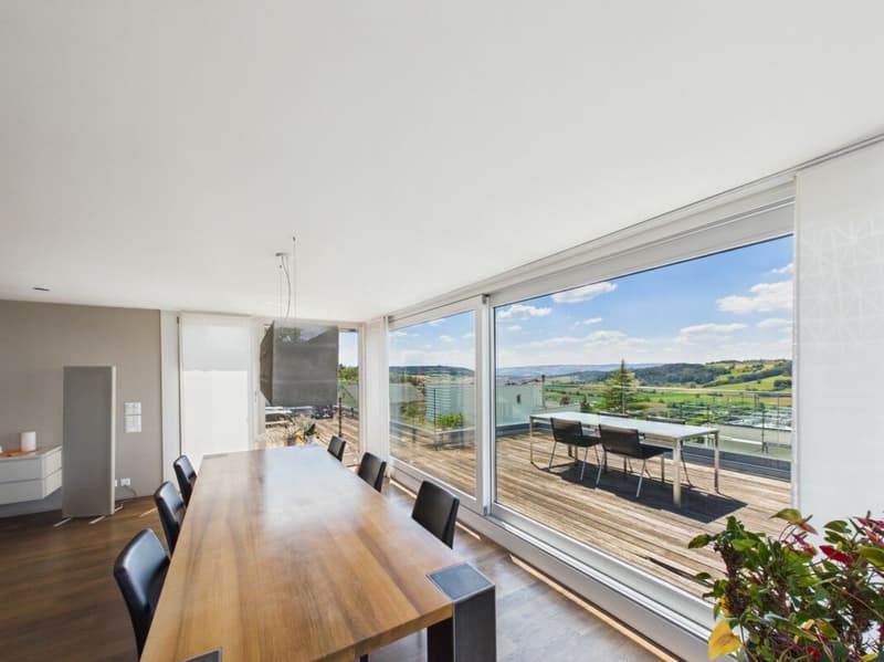Exclusive 6.5-room maisonette apartment with Alpine panorama & 75 m² sun terrace (8)