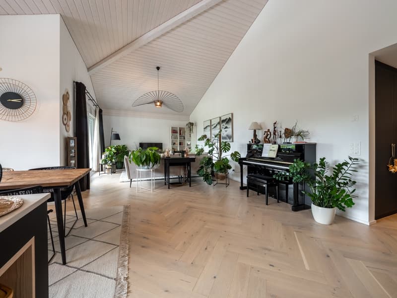 Appartement 4.5 pièces au dernier étage – calme et lumineux à Villarvolard (3)