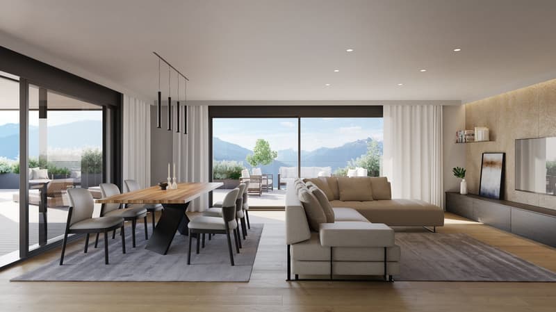 Promozione "Tzaly": appartamento di 3,5 locali con giardino sopraelevato (4)