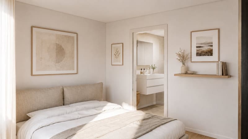 New 3.5-room apartment with view and balcony in Bramois (4)