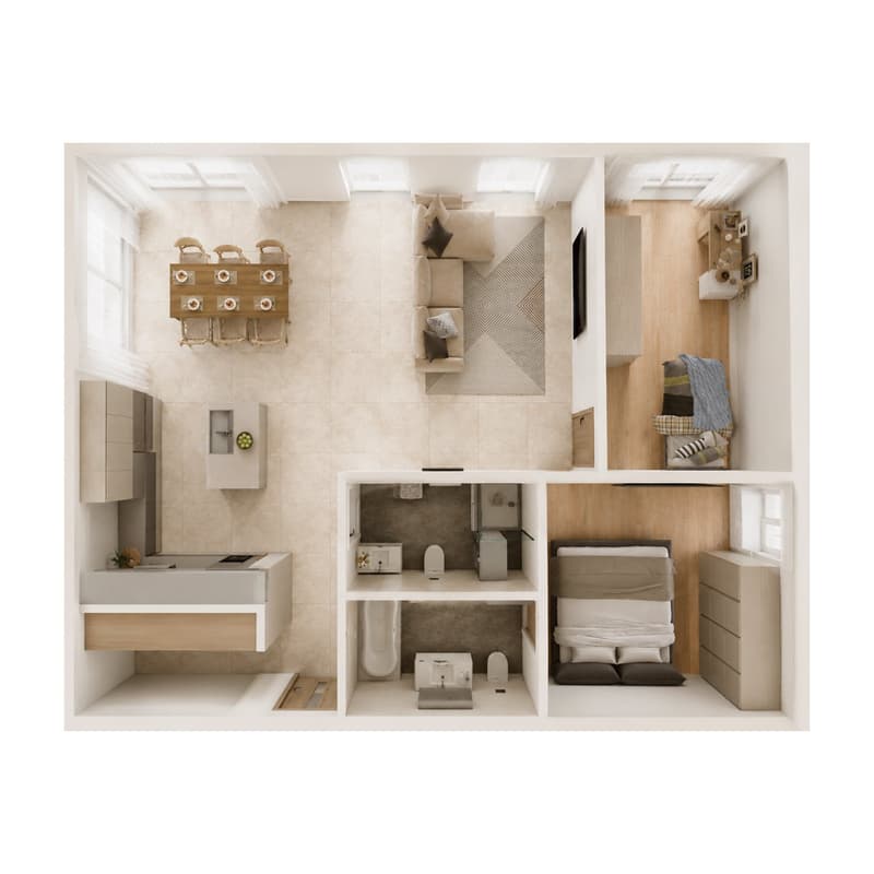 New 3.5-room apartment with view and balcony in Bramois (3)
