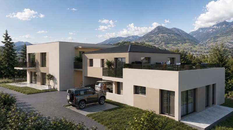 New 3.5-room apartment in Bramois – Accessible and bright (1)