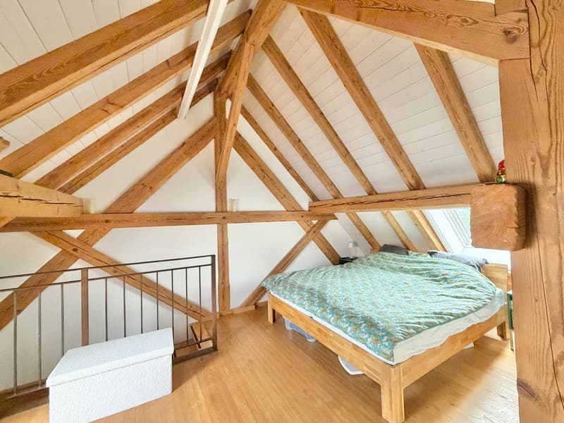 Exceptional duplex near Romont | 5.5 rooms | Unique character (8)