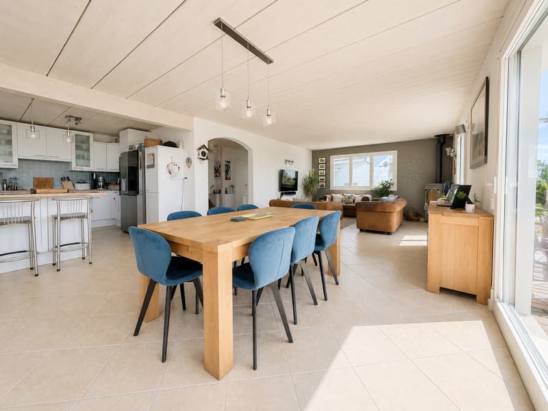 Arzier-Le Muids – Villa indipendente, piscina e vista panoramica (6)