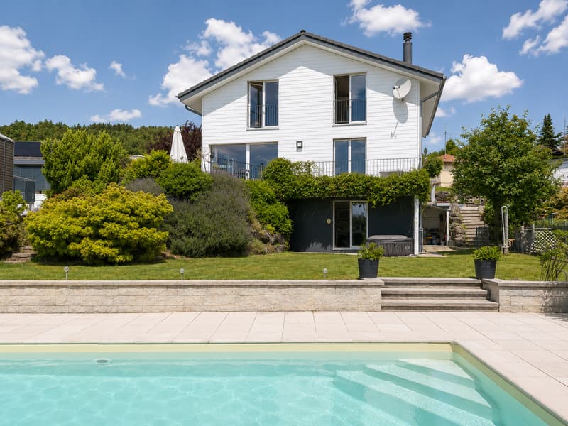 Arzier-Le Muids – Villa indipendente, piscina e vista panoramica (2)