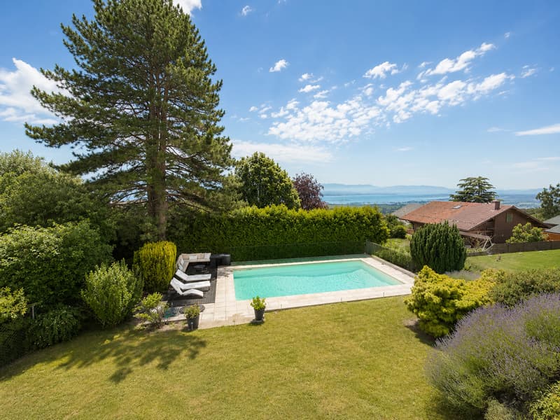 Arzier-Le Muids – Villa indipendente, piscina e vista panoramica (4)