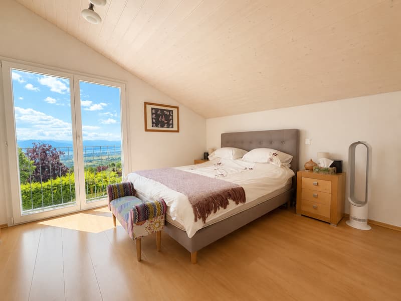 Arzier-Le Muids – Villa indipendente, piscina e vista panoramica (13)